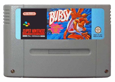 Game | Super Nintendo SNES | Bubsy