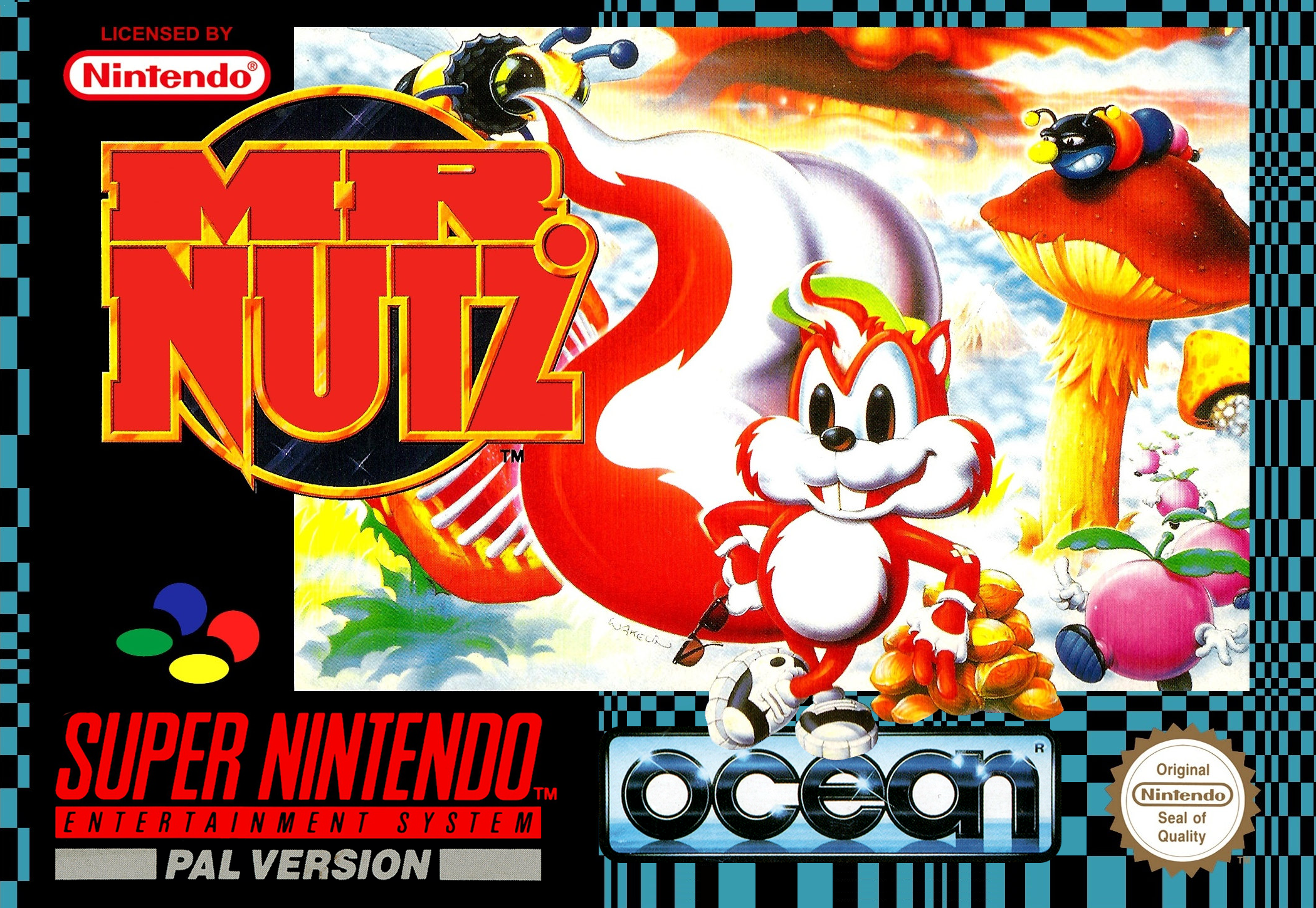 Game | Super Nintendo SNES | Mr. Nutz