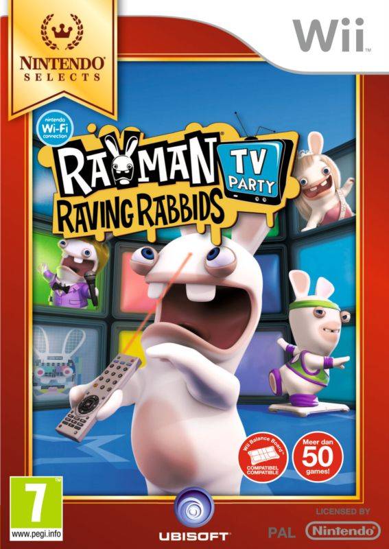 Game | Nintendo Wii | Rayman Raving Rabbids: TV Party [Nintendo Selects]