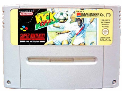 Game | Super Nintendo SNES | Kick Off