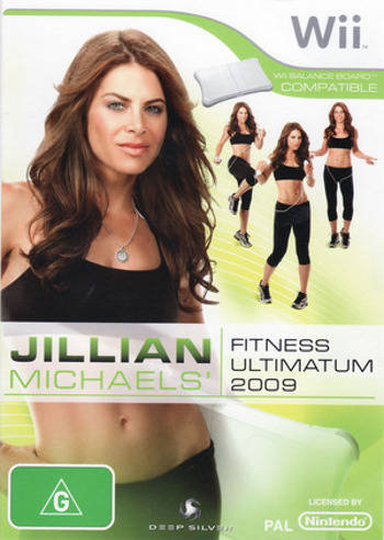 Game | Nintendo Wii | Jillian Michaels' Fitness Ultimatum 2009