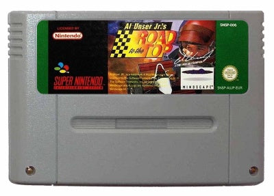 Game | Super Nintendo SNES | Al Unser Jr.'S Road To The Top