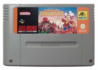 Game | Super Nintendo SNES | An American Tail Fievel Goes West
