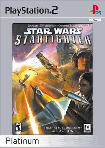 Game | Sony Playstation PS2 | Star Wars Starfighter [Platinum]