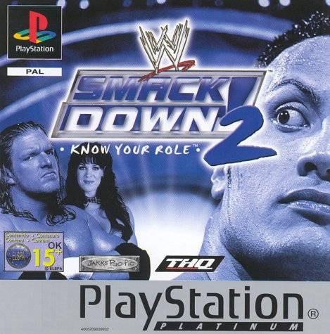 Game | Sony PlayStation PS1 | WWF Smackdown 2 Know Your Role (Platinum)