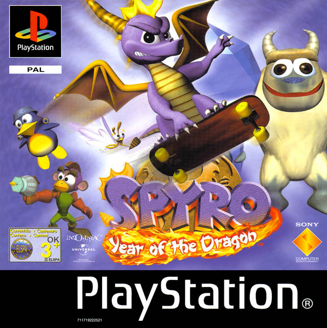 Game | Sony Playstation PS1 | Spyro Year Of The Dragon