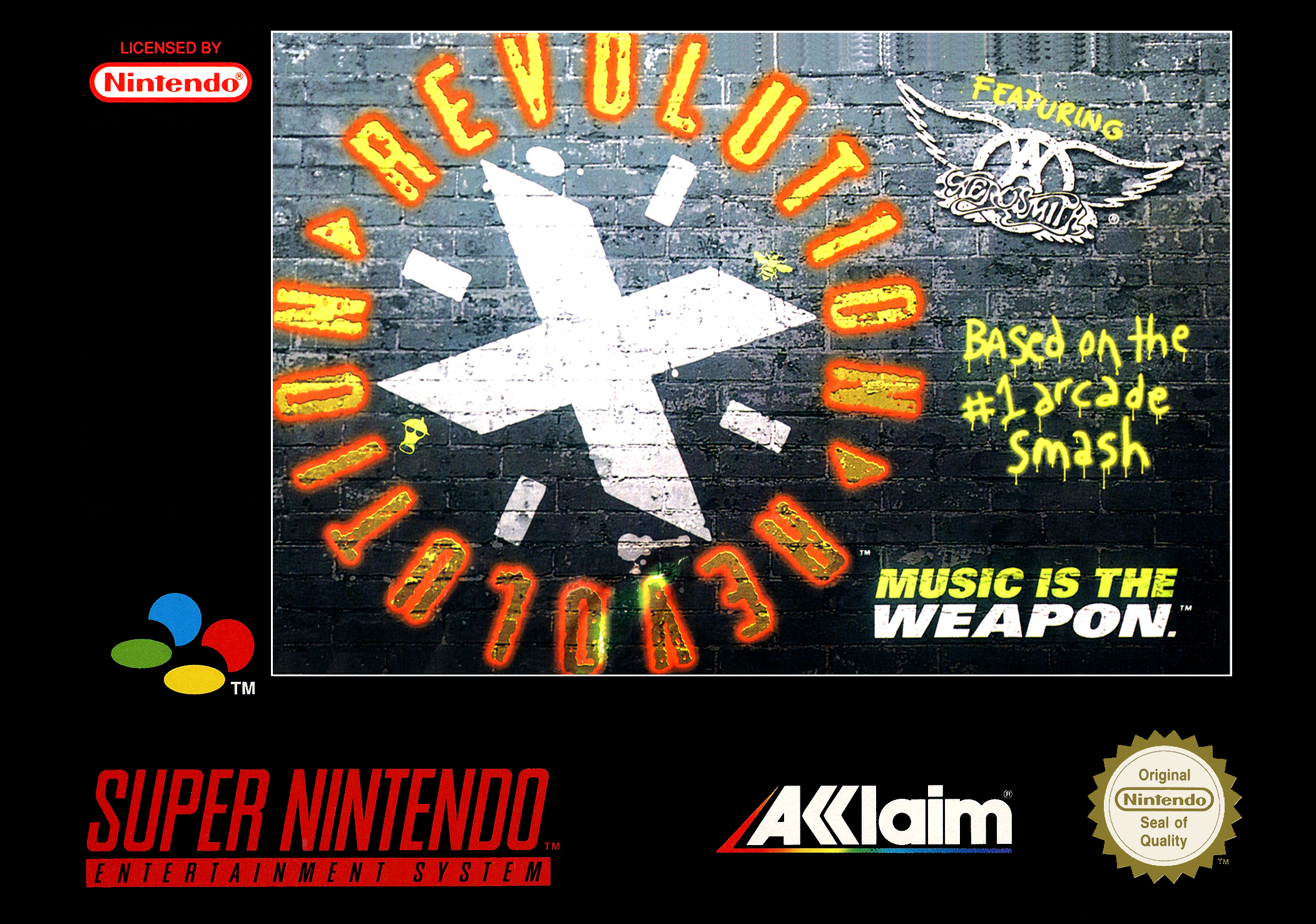 Game | Super Nintendo SNES | Revolution X