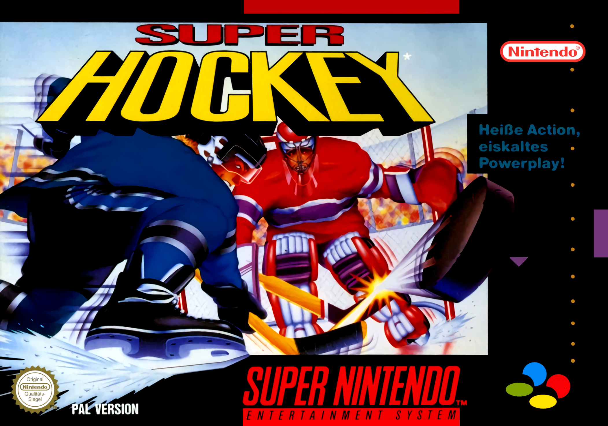 Game | Super Nintendo SNES | Super Hockey