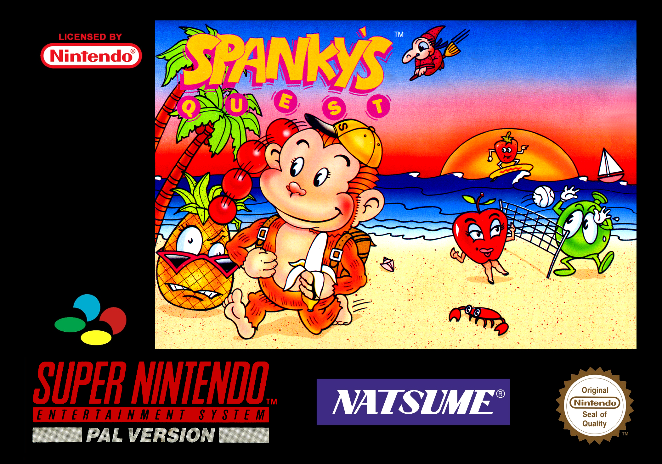 Game | Super Nintendo SNES | Spanky's Quest