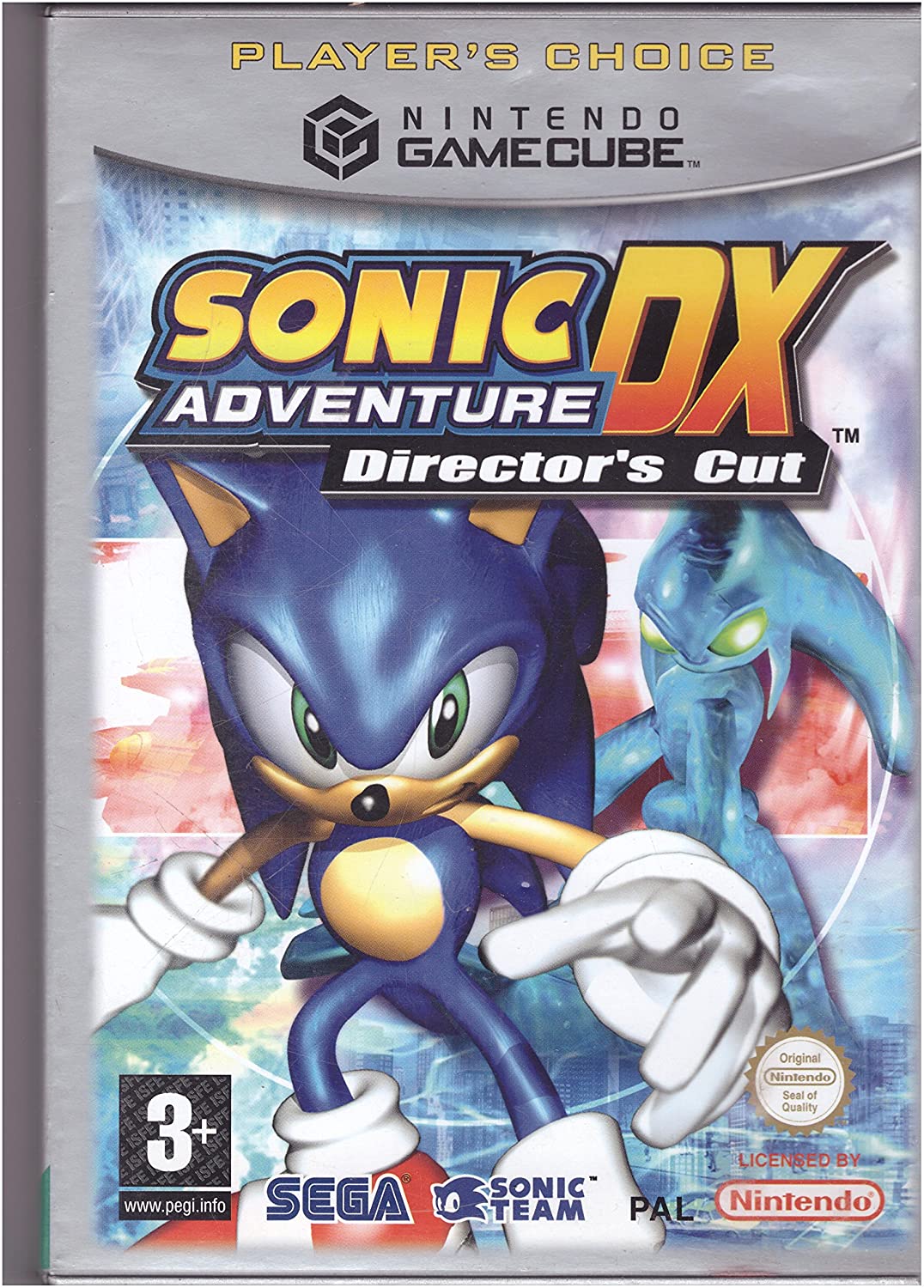Game | Nintendo GameCube | Sonic Adventure DX (Player's Choice)