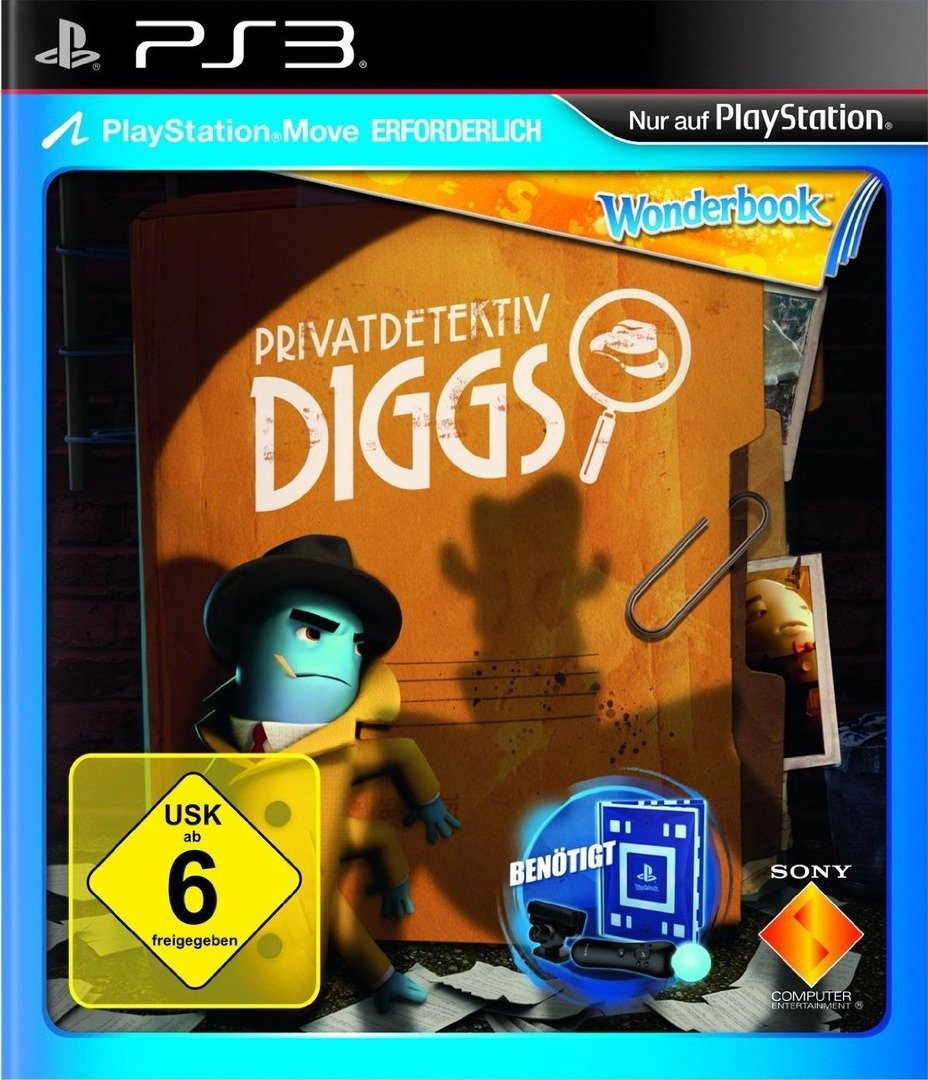 Game | Sony Playstation PS3 | Wonderbook: Diggs Nightcrawler