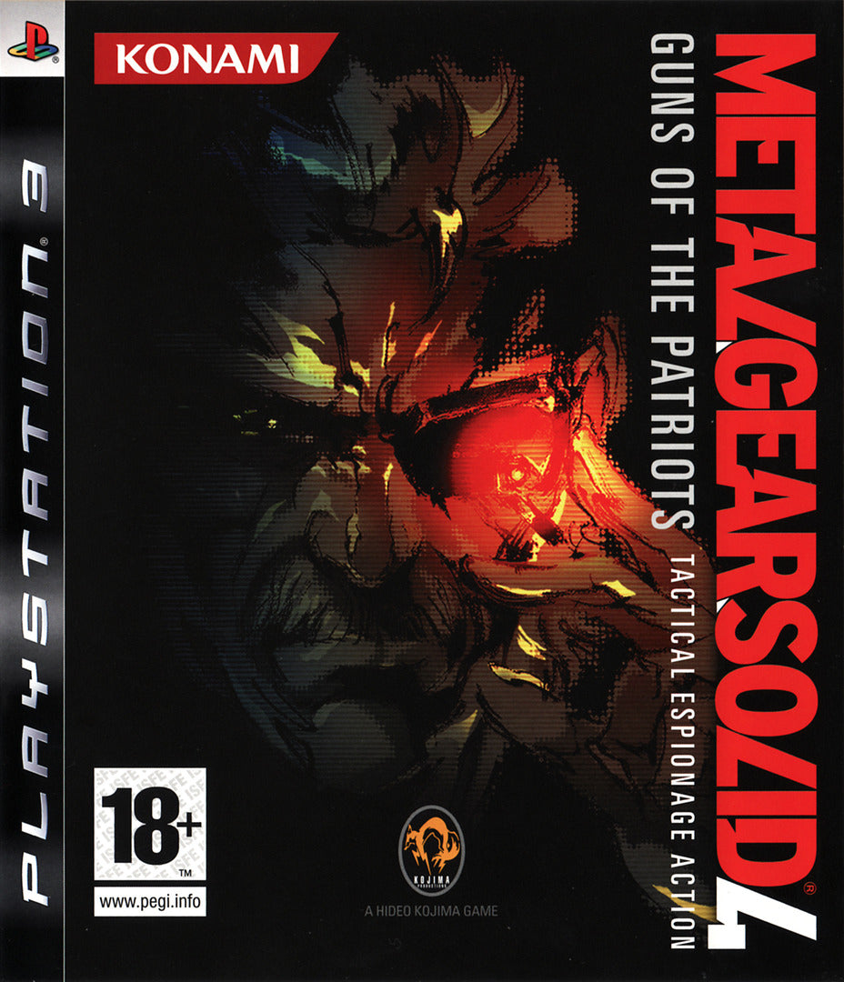 Game | Sony PlayStation PS3 | Metal Gear Solid 4: Guns Of The Patriots