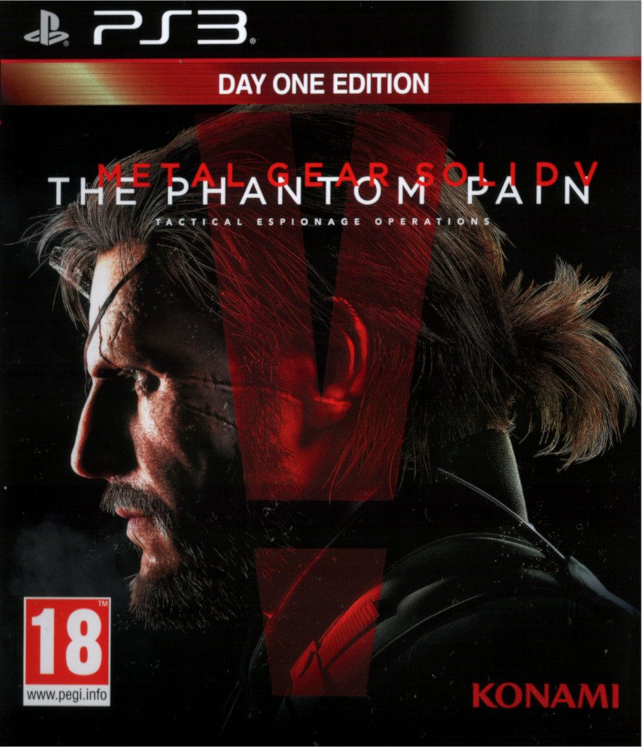 Game | Sony Playstation PS3 | Metal Gear Solid V: The Phantom Pain [Day One Edition]