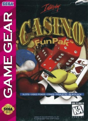 Game | SEGA Game Gear | Casino Fun Pak
