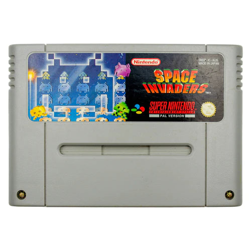 Game | Super Nintendo SNES | Space Invaders