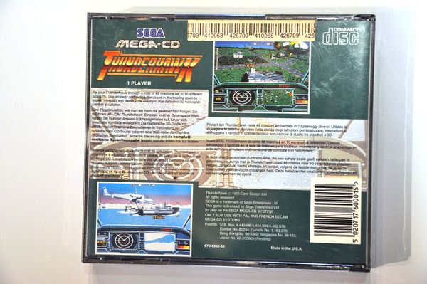 Game | SEGA Mega CD | Thunderhawk