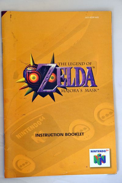 Manual | Nintendo N64 | Replacement Instruction Manuals Book