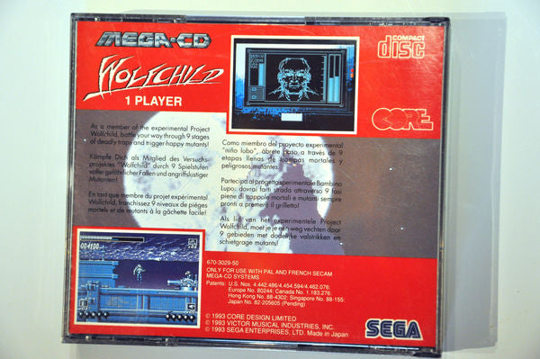 Game | SEGA Mega CD | Wolfchild