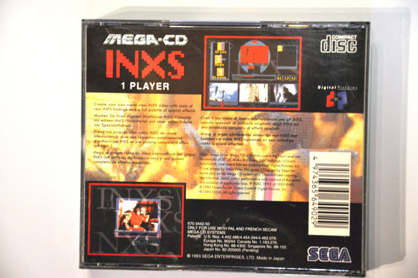 Game | SEGA Mega CD | INXS Michael Hutchence