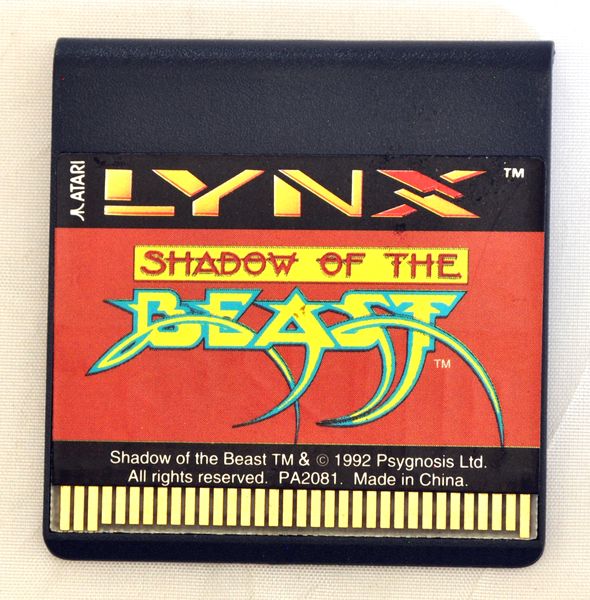 Game | Atari Lynx | Shadow of the Beast