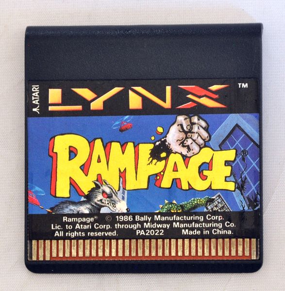 Game | Atari Lynx | Rampage