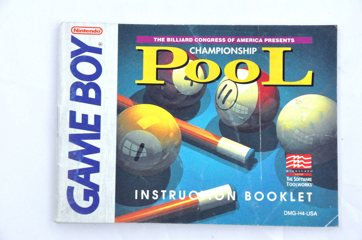 Manual | Nintendo Game Boy | Replacement Instruction Manuals Book