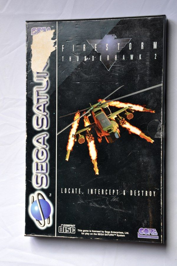 Game | Sega Saturn | Firestorm Thunderhawk 2 Complete CIB