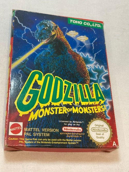 Game | Nintendo NES | Godzilla Monster Of Monsters!