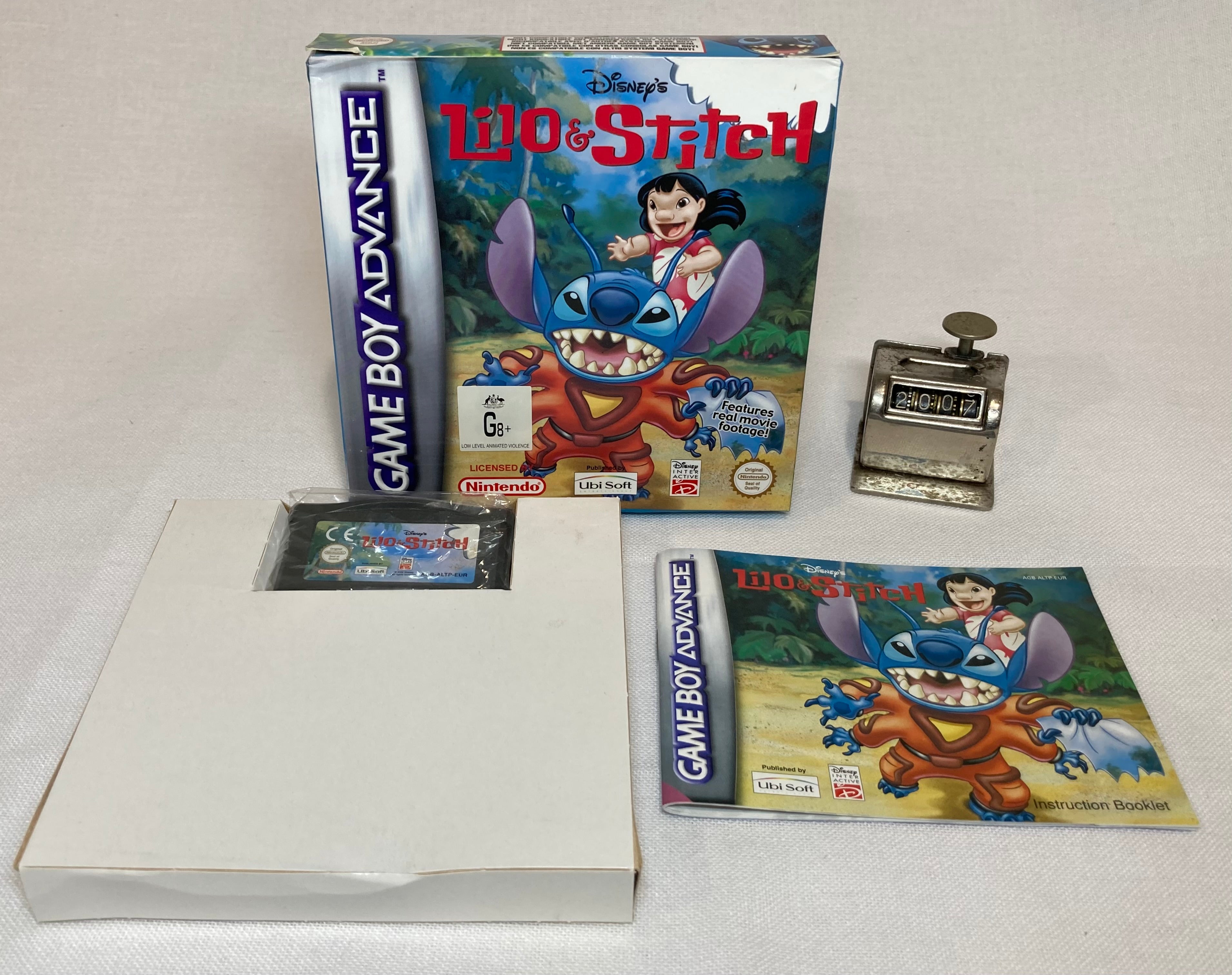 Game | Nintendo Game Boy Advance GBA | Lilo & Stitch