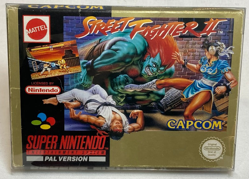 Game | Super Nintendo SNES | Street Fighter II PAL