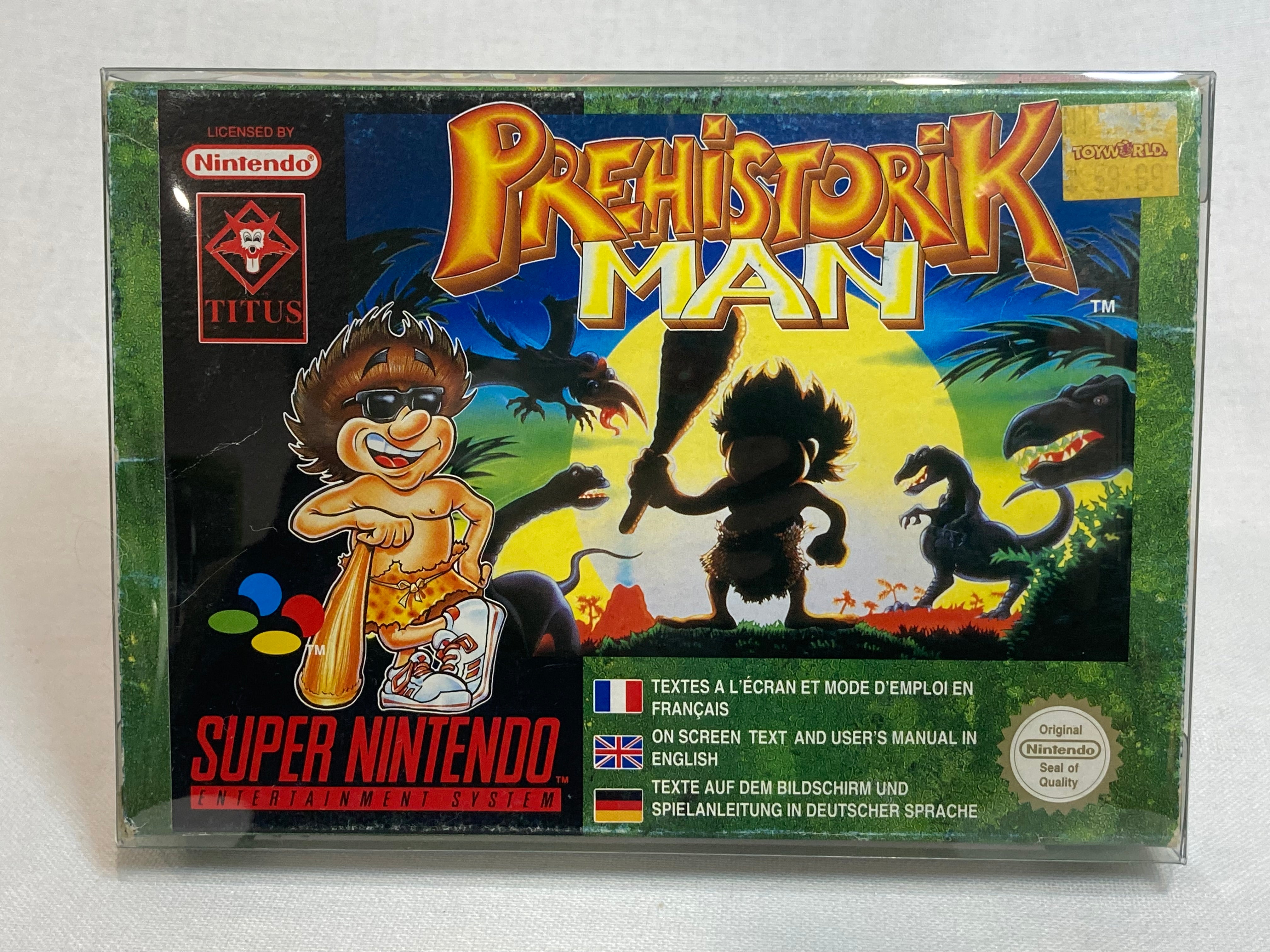 Game | Super Nintendo SNES | Prehistorik Man