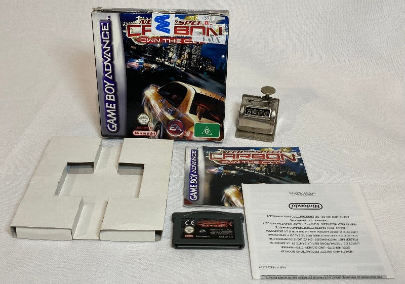 Game | Nintendo Gameboy Advance GBA | Need For Speed: Carbon Own The City