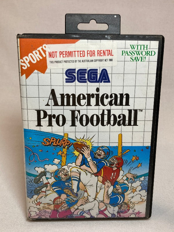 Game | Sega Master System | American Pro Football