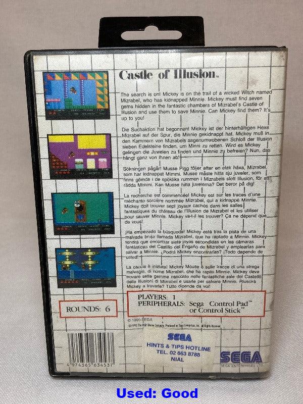Game | Sega Master System | Castle Of Illusion