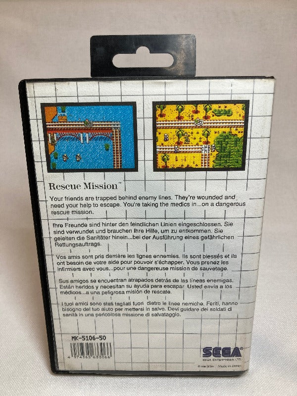 Game | Sega Master System | Rescue Mission
