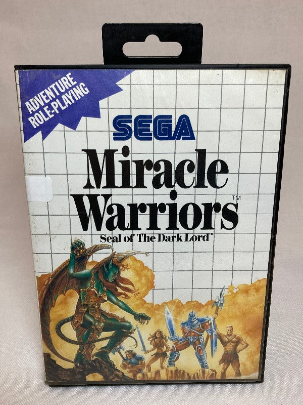 Game | Sega Master System | Miracle Warriors Seal Of The Dark Lord