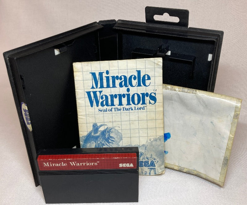 Game | Sega Master System | Miracle Warriors Seal Of The Dark Lord