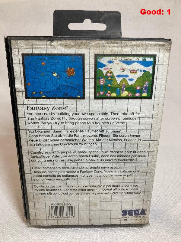 Game | Sega Master System | Fantasy Zone