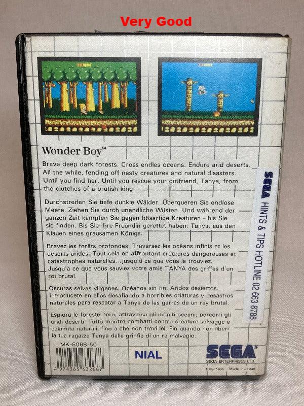 Game | Sega Master System | Wonder Boy