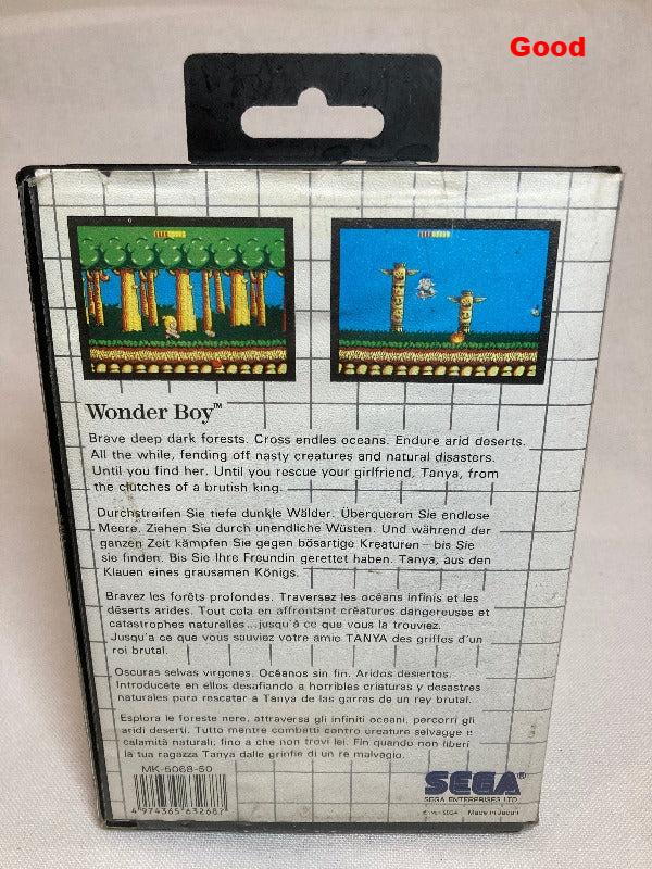 Game | Sega Master System | Wonder Boy