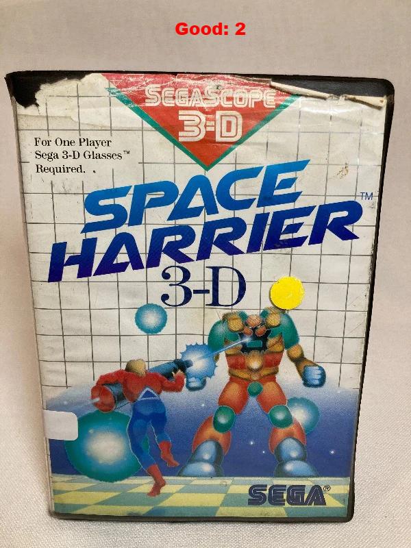 Game | Sega Master System | Space Harrier 3D