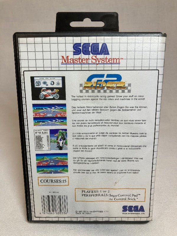 Game | Sega Master System | GP Rider