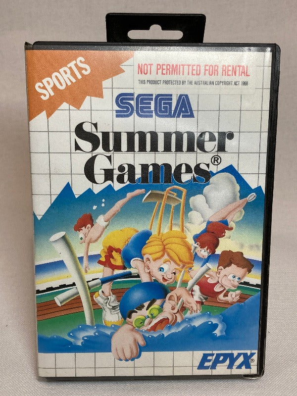 Game | Sega Master System | Summer Games