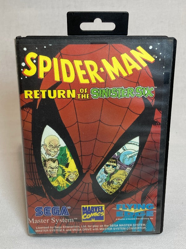 Game | Sega Master System | Spiderman Return Of The Sinister Six