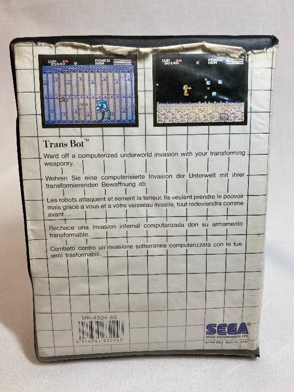 Game | Sega Master System | Transbot