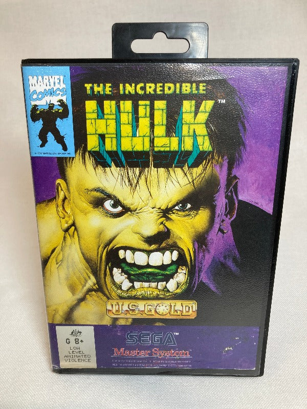 Game | Sega Master System | The Incredible Hulk