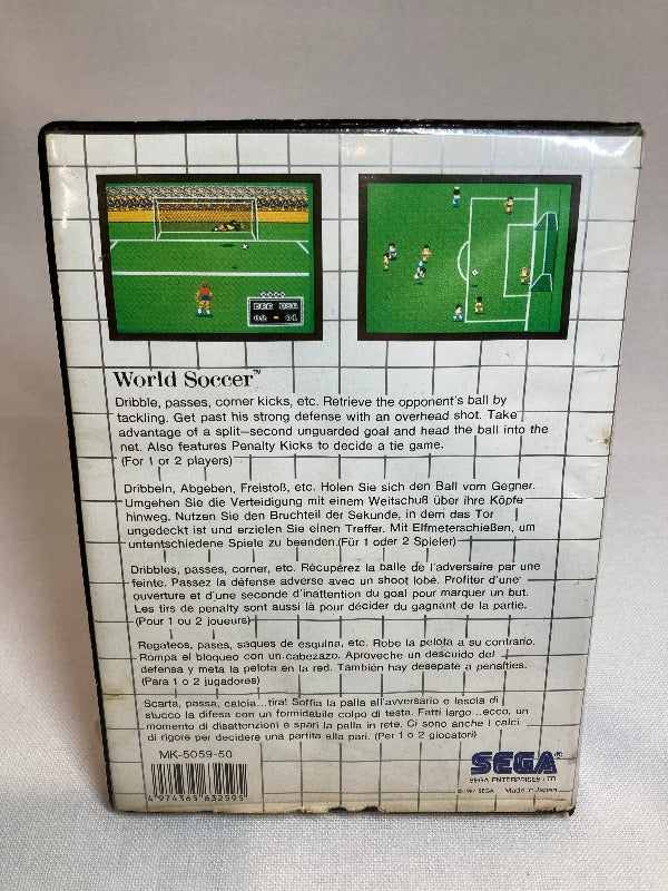 Game | Sega Master System | World Soccer