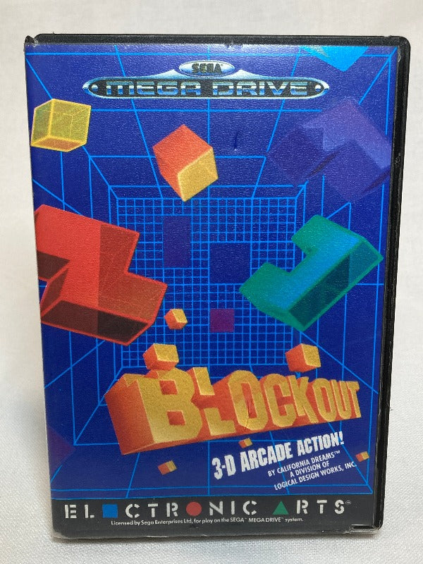 Game | Sega Mega Drive | Blockout