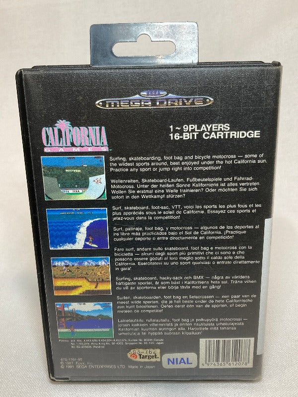 Game | Sega Mega Drive Genesis | California Games