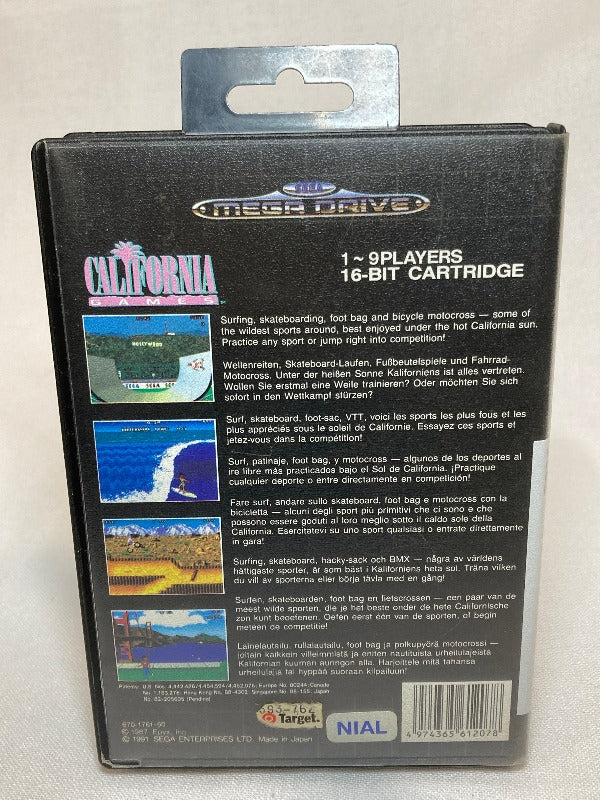 SEGA Mega Drive - California Games / MD SEGA Mega Drive - California Games / MD
